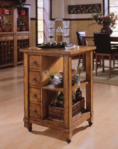 Beacon Ridge Serving Cart by American Drew