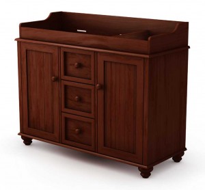Lullaby Sumptuous Cherry Changing Table by South Shore