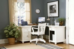 Hanna Corner Desk by Homelegance