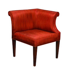 Caterina Corner Chair by Traditional Accents