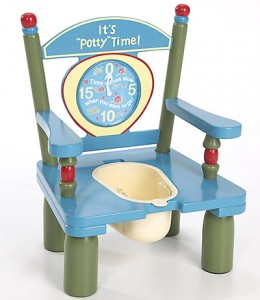 It's Pottyin Time Wooden Potty Training Chair by Levels of Discovery
