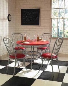 Soda Shoppe Round Dinette Set by Home Styles