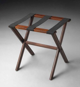 Plantation Cherry Luggage Rack by Butler