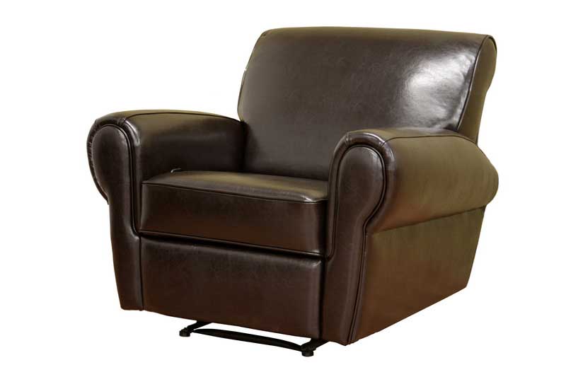 broseley bi-cast leather adjustable sofa