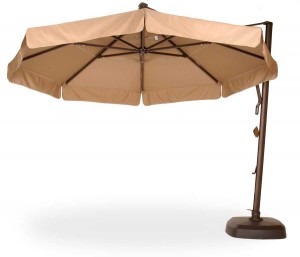 Cantilevered Umbrella by Caluco