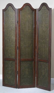 Drummond 3-Panel Etched Copper Screen by Ultimate Accents