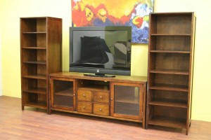 Muzio Rustic Entertainment Set by Wholesale Interiors