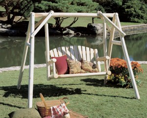 Cedar Looks American Garden Swing by Rustic Cedar