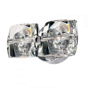 Ice Cube 2-Light Wall Sconce by ET2