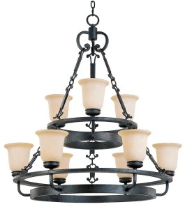 Rhine 9-Light Chandelier by Maxim Lighting