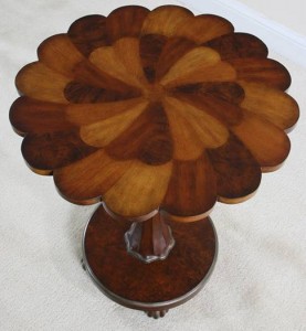 Preswick Marquetry End Table by Ultimate Accents