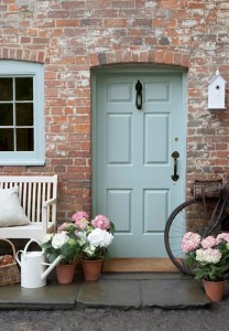 Front Door via Little Greene - Homelement Furniture Design