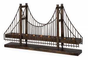 Suspension Bridge Candleholder