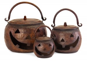 IMAX Lidded Pumpkins - Set of 3