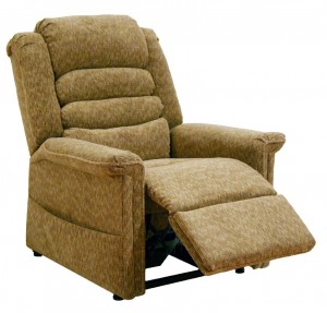 CatNapper Soother Power Lift Full Lay-Out Chaise Recliner with Heat and Massage