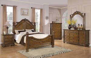 Coaster Bartole Bedroom Set - Oak