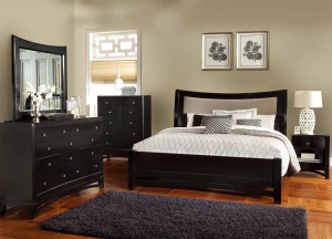 Global Furniture Madeline Bedroom Set - Black