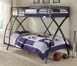 Homelegance Spaced Out Twin-Full Bunk Bed
