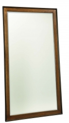 Legacy Classic Kateri Floor Mirror - Hazelnut/Ebony Exteriors