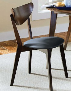 Coaster Malone Side Chair - Dark Walnut