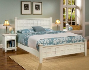 Home Styles Arts and Crafts Bedroom Set - White