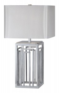Ren-Wil Nagaski Table Lamp - Chrome