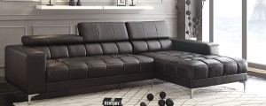 Homelegance Quillen Sectional - Black