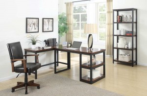 Coaster Marple Home Office Collection - Brown/Black