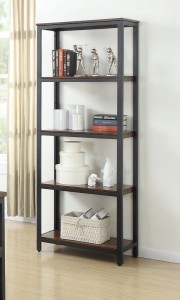 Coaster Marple Bookcase - Brown/Black
