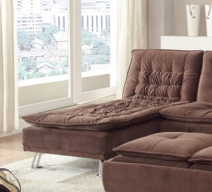 Coaster Lyell Chaise - Brown