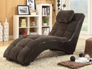 Coaster Millie Chaise - Brown