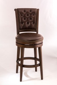 Hillsdale Chiswick Swivel Counter Stool - Brown Cherry
